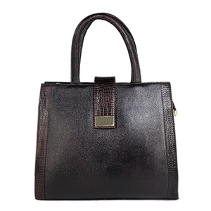 Bolso Tote Retro de Lino y Algodón con Diseño Espigado, Gran Capacidad, Resistente al Agua, Bolso de Hombro Casual con Ribete de Cuero, Moda Urbana para Mujer - Product Image 1
