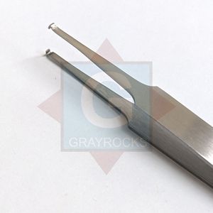 Pince à maintenir les anneaux dentaires en argent Gray Rocks avec poignée rembourrée de luxe, instrument manuel de classe I, outil chirurgical certifié CE - Product Image 3