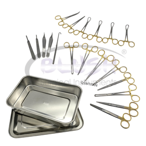 Wholesale Soft Tissue Instruments 19 Pieces Kit Orthopedic Set Pet Surgical Instruments Pakistan Manufacturer By <b>Blush</b> Surgical - Product Image 5