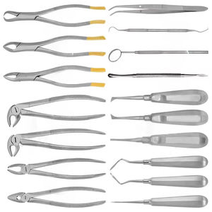 Juego de Cirugía Dental Reutilizable de Acero Inoxidable, Pinzas de Extracción de Dientes Profesionales con Elevadores de Raíz Ergonómicos - Product Image 3
