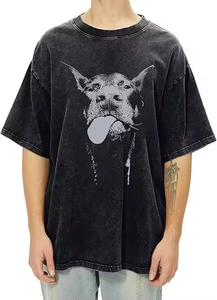 T-shirts pour hommes à coupe ample, prix bas, vente chaude, meilleure qualité, manches courtes, produit de qualité supérieure, t-shirt à coupe ample - Product Image 3