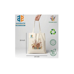 Reusable Fashionable Cotton Canvas Tote Bag for Shopping Work School Travel Branding Promotional Events and Custom Logo - Product Image 2
