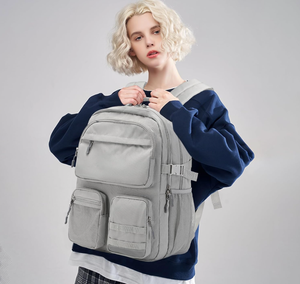 Mochila Escolar Impermeable de Moda, 20-36L, con Forro de Nailon, Bolsillos Multifuncionales, para Laptop de 15.6 Pulgadas, para Adolescentes, Universidad y Viajes - Product Image 3