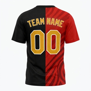 Maillot de football américain personnalisé en polyester pour hommes, sublimation, anti-UV, anti-bactérien, séchage rapide, respirant, léger, décontracté - Product Image 3