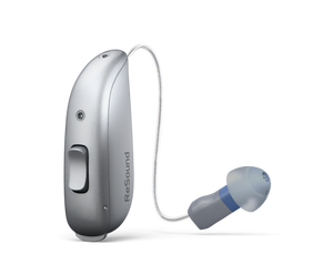 Nouvelles aides auditives Resound Vivia 5 RIE avec connectivité Bluetooth, 12 canaux, récepteur intra-auriculaire. - Product Image 1