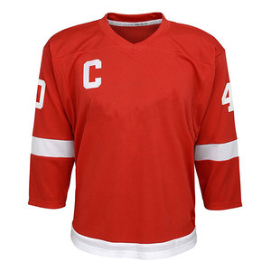 Maillot de hockey sur glace en sublimation, coton/polyester, confortable, broderie, unisexe, adultes, maillot de hockey sur glace en sublimation - Product Image 5