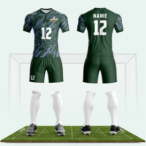 Uniforme de Fútbol Transpirable, Ligero, 100% Poliéster, Antibacterial, Ecológico y de Secado Rápido de Alta Calidad de Fabricante Pakistaní - Product Image 4