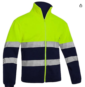Veste de sécurité réfléchissante de haute qualité pour hommes, en polyamide, certifiée CE, service OEM, logos et couleurs personnalisés, respirante, haute performance - Product Image 2