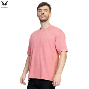 Camisetas de Hombre 100% Algodón, Color Rosa Claro, Último Producto, Top de Moda, Alta Calidad, Ropa de Verano - Product Image 4