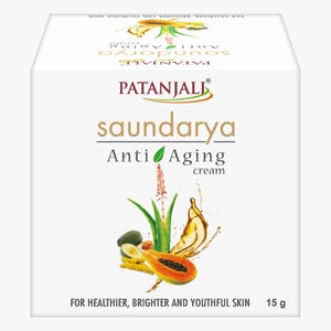 Crème visage anti-âge Patanjali Saundarya, soin hydratant quotidien pour peaux matures, beauté et soins personnels - Product Image 1