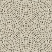 Médaillon de pavé en grès naturel à motif circulaire pour villa moderne, allée de jardin extérieure et patio - Product Image 2