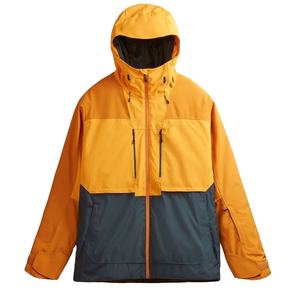 Chaqueta de Esquí Impermeable para Hombre 2026, con Capucha Desmontable y Cierre de Cremallera, Transpirable, para Esquí en Nieve de Montaña - Product Image 1