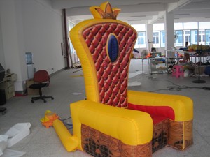 Silla inflable King Chair para fotografía o eventos recreativos - Product Image 2