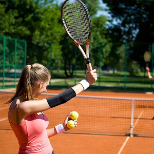 Manchon de sport élastique pour coude, avec coussinet de protection épais, unisexe adulte, en néoprène, protège-bras respirant anti-collision - Product Image 6