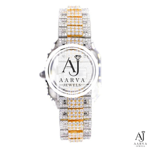 Reloj de Pulsera Aarva Iced Out Square para Hombre, Automático, Mecánico, de Acero Inoxidable, Estilo Hip Hop, Esfera de 41 mm, Resistente al Agua 3BAR, Regalo de Lujo - Product Image 2