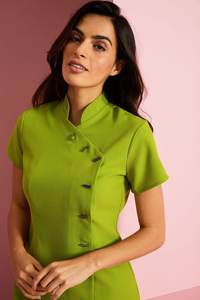 2024 élastique Logo personnalisé haute qualité massage industrie de la beauté salon technicien vêtements de travail femmes tunique spa uniforme pour dame - Product Image 5