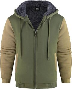 Hooded Sweatshirt <b>Black</b> Navy Contrast Trim Polyester Casual Wear for Adults Winter Promotional Use - Product Image 6