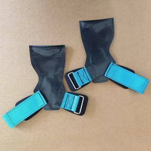 Agarraderas de Gimnasio Personalizadas OEM, Agarre de Mano de Cuero Premium con Soporte de Muñeca Ajustable - Product Image 6