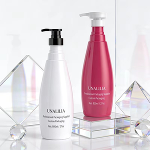 Body Wash Shower Gel Custom Packaging Wholesale Empty 800ml 27oz PET Plastic Pump Bottle Shampoo Hair Care <b>Conditioner</b> - Product Image 6