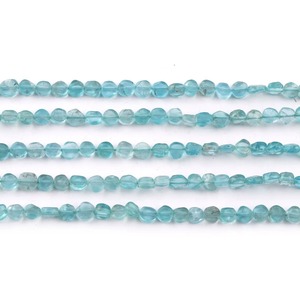 Cuentas de Apatita Natural en Forma de Moneda, Lisas, para la Fabricación de Joyería, Collares y Pulseras, Precio al por Mayor, Proveedor a Granel - Product Image 3