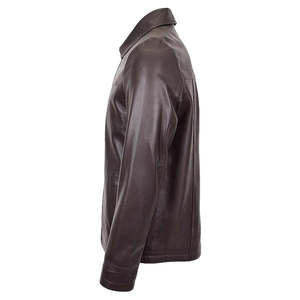 Chaqueta de Cuero Colección Invierno, Chaqueta de Cuero Genuino de Alta Calidad para Hombre, Servicio OEM - Product Image 5