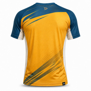 Own Design Sports Top Personalized Padel Teamwear Custom Team Jersey Wholesale Shirts Manufacturer Free Design - Product Image 2