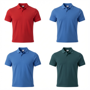 Impression ou broderie personnalisées, coton polyester respirant de haute qualité, polo de golf pour homme pas cher, anti-transpiration - Product Image 1
