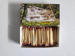 Cerillas de Seguridad de Madera para Cocina, Caja de 240 Unidades, Encendido Fuerte, Larga Duración, Ecológicas, Resistentes al Agua, Personalizables - Product Image 5