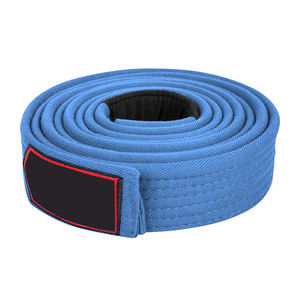 Ceinture de Jiu-Jitsu en tissu de coton de haute qualité, nouveau design, prix abordable, couleur personnalisée, ceintures d'arts martiaux - Product Image 4