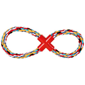 Giocattolo da Masticare in Cotone Multicolore con Cordino per Animali Domestici 280 g 35 cm - Product Image 2