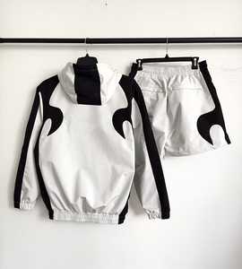 Vêtements de sport de haute qualité, écologiques, respirants, en polyester, unisexes, légers, à taille élastique, manches longues, coupe classique, unie - Product Image 2