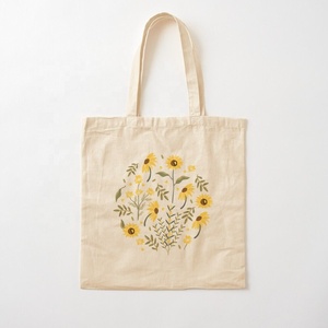 Bolsa de Tela de Lona de Algodón Reutilizable, Ecológica, Resistente, Multifuncional, Ligera, Moderna, Informal, para Uso Diario, Cosméticos y Compras - Product Image 5