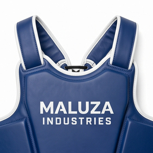 MALUZA INDUSTRIES OEM Protection de Poitrine de Boxe Personnalisée en Cuir PU, Bouclier Abdominal, Protection Corporelle pour Sparring Intensif, Équipement Ajustable pour Homme - Product Image 3