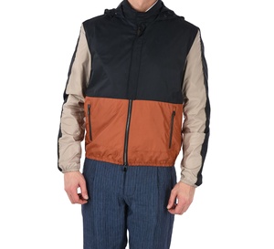 High Quality Nylon Windbreaker <b>Jacket</b> <b>Men</b> Sportswear Custom Patchwork Color Designer <b>Running</b> <b>Jacket</b> For Summer Wear - Product Image 1