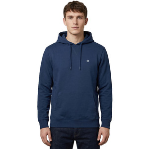 Cotton Fleece <b>Pullover</b> <b>Men</b>’s Hoodies Hoodie for <b>Men</b> Regular Fit Navy Hoodie Custom Branding Bulk Apparel Production Supply - Product Image 1