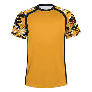 Camiseta Sublimada Transpirable para Hombre, Lisa, de Poliéster Mixto, para Sublimación y Transferencia Térmica - Product Image 1