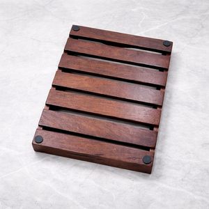 Plateau en bois de bambou, plateau à thé irrégulier en bois, assiette à collation, assiette à gâteau, assiette à petit-déjeuner, assiette à café, assiette à dessert - Product Image 3