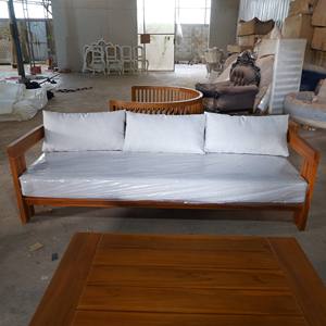 Ensemble de canapés en teck pour patio extérieur - Product Image 4