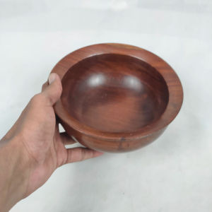 Natural Wholesales Acacia <b>Wooden</b> <b>Salad</b> Serving <b>Bowl</b> Made in India dinnerware <b>bowls</b> handicrafts <b>bowl</b> - Product Image 1