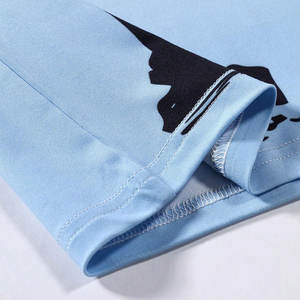 Ensembles respirants de t-shirts et shorts pour hommes – Vente en gros, personnalisables pour l'été, avec logo et taille sur mesure de haute qualité - Product Image 4