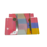 Boîtes d'emballage pliables écologiques en PVC, PET, PP, matériaux recyclés, avec logo personnalisable, vente chaude, gaufrage à chaud en feuille d'or