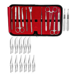 Kit de Disección de Acero Inoxidable Avanzado Safety Point de 20 Piezas para Estudiantes de Medicina y Uso Veterinario, con Certificación CE ISO, de Grip Surgical - Product Image 2