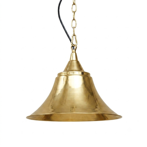 <b>White</b> Bell <b>Shade</b> Pendant <b>Light</b> Stainless Steel Chain Mounted Large Size Fabric Lampshade <b>Ceiling</b> Fixture - Product Image 5