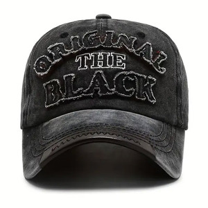 Casquettes de baseball unisexes pour adultes, design personnalisé, haute qualité, décontractées, pour la plage et les fêtes, broderie 3D, polyester/coton, fabriquées au Pakistan - Product Image 5