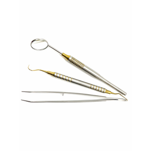 Kit d'examen dentaire de base, instruments dentaires, outils médicaux, acier inoxydable de qualité supérieure - Product Image 5
