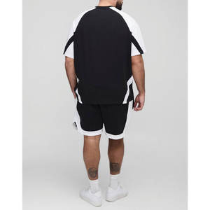 Conjuntos de Pantalones Cortos Deportivos de 2 Piezas para Hombre, Hechos a Medida, de Alta Calidad, Marca Rose Riviers International, Camiseta y Pantalones Cortos de Verano, Tallas Grandes, 100% Algodón - Product Image 6