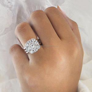 Diamantes naturales o cultivados en laboratorio GIA IGI Diseños personalizados disponibles Cantidad mínima de pedido baja para compradores mayoristas/a granel de oro - Product Image 1