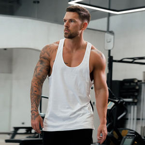 Camiseta Deportiva Personalizada para Hombre, Negra, de Poliéster/Algodón, para Gimnasio, Fitness, Culturismo, Secado Rápido, Estilo Urbano, con Logotipo Personalizado - Product Image 5