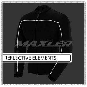 Chaqueta de Motocicleta para Hombre con Certificación CE, Forro Impermeable Desmontable, Cuello Alto, Decoración con Patrones, Paneles de Malla Transpirable - Product Image 5