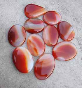 Cabochons en onyx naturel Sard, taille marquise, dos plat, vente en gros, MOQ 15 pièces, pierres précieuses calibrées, certifiées par un tiers - Product Image 2